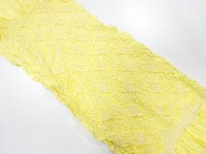 正絹　絞り　帯揚げ